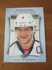 2016-17 UD Series One UD Portraits Superstar Alex Ovechkin #P-54 Washington Capitals